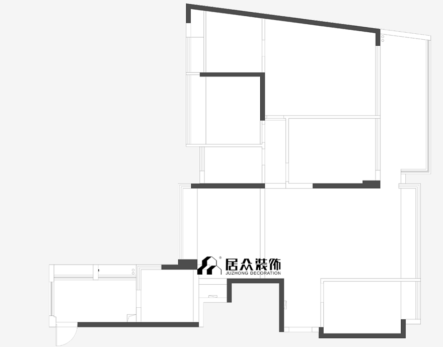 深圳兰溪谷180㎡现代风布置图