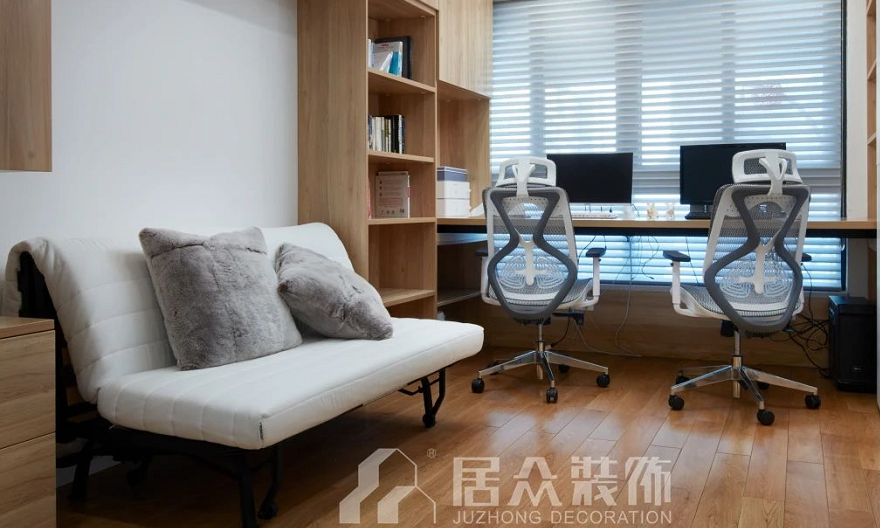 深圳兰溪谷180㎡现代风书房