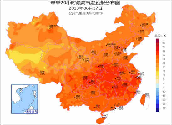 难以入睡！全国“焖蒸”地图来了_全国在高温四川在下雪_全国高温蒸烤地图